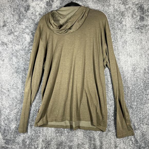 Kuhl Hoodie Mens XL Brown Vendetta Lightweight Pullover Organic Cotton - Picture 2 of 9